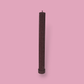 Allegra fluted pillar candle in 27cm height and flat base shown in Viola (deep wine) colour.
